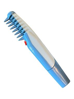 Electric Pet Grooming Comb Gray & White